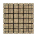 Noce Travertine Square 2" x 2" Tumbled Tile