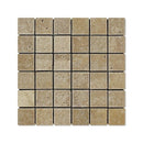 Noce Travertine 4 x 12 Baseboard Honed Tile