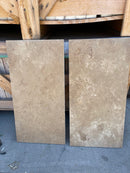 Noce Travertine 12" x 24" Vein Cut Polished Tile