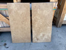 Noce Travertine Brick 5/8"x1-1/4" Mini Tumbled Tile