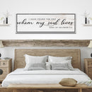 Song Of Solomon 3:4 - I Have Found The One Sign II