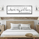 Song Of Solomon 3:4 - I Have Found The One Sign III by Tailored Canvases