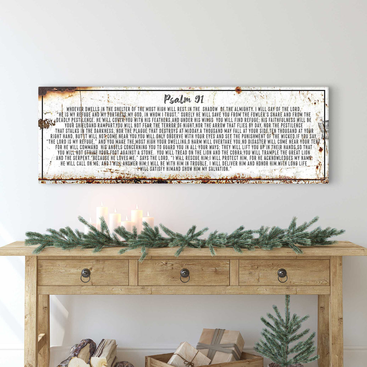 Psalm 91 - He Is My Refuge Sign, photo 2 of 10