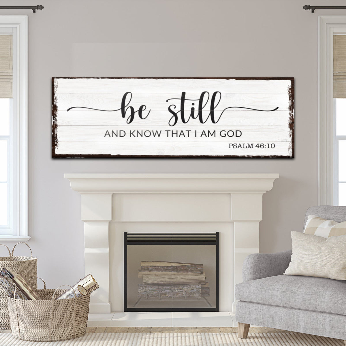 Psalm 46:10 - Be Still Sign, photo 2 of 6