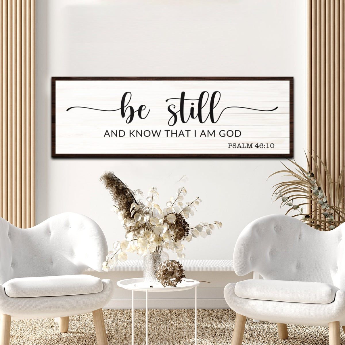 Psalm 46:10 - Be Still Sign, photo 6 of 6