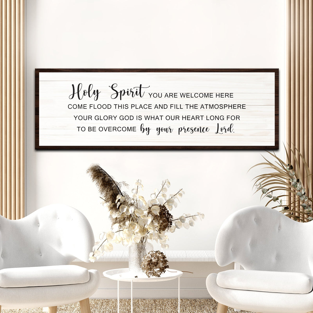 Holy Spirit Rustic Sign, photo 6 of 6