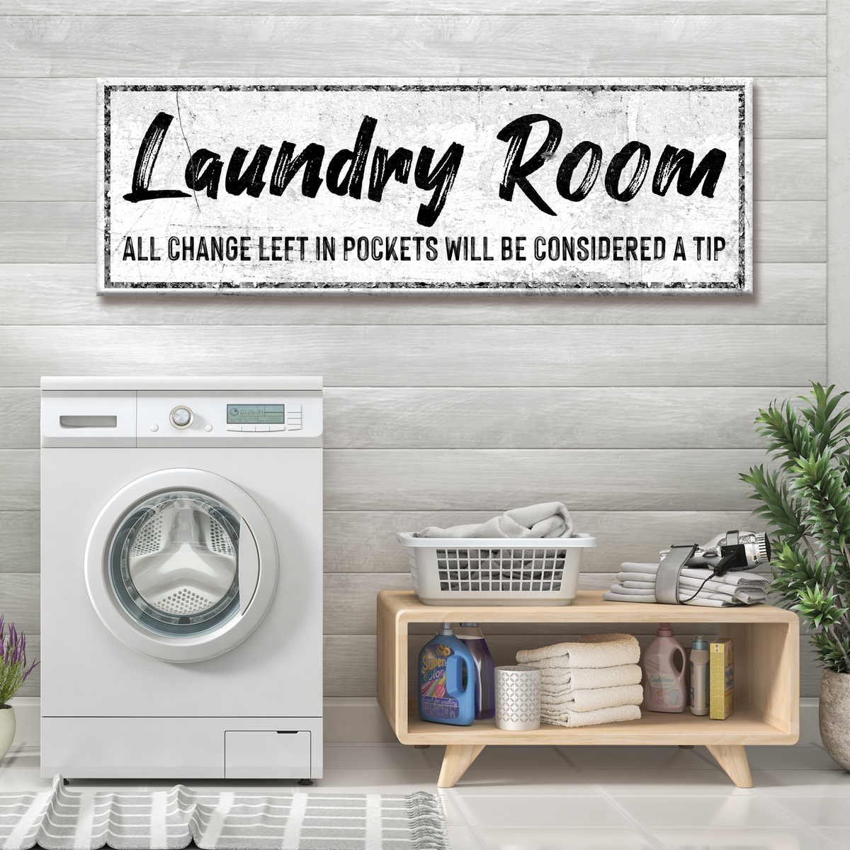 Laundry Room Sign II, photo 6 of 7
