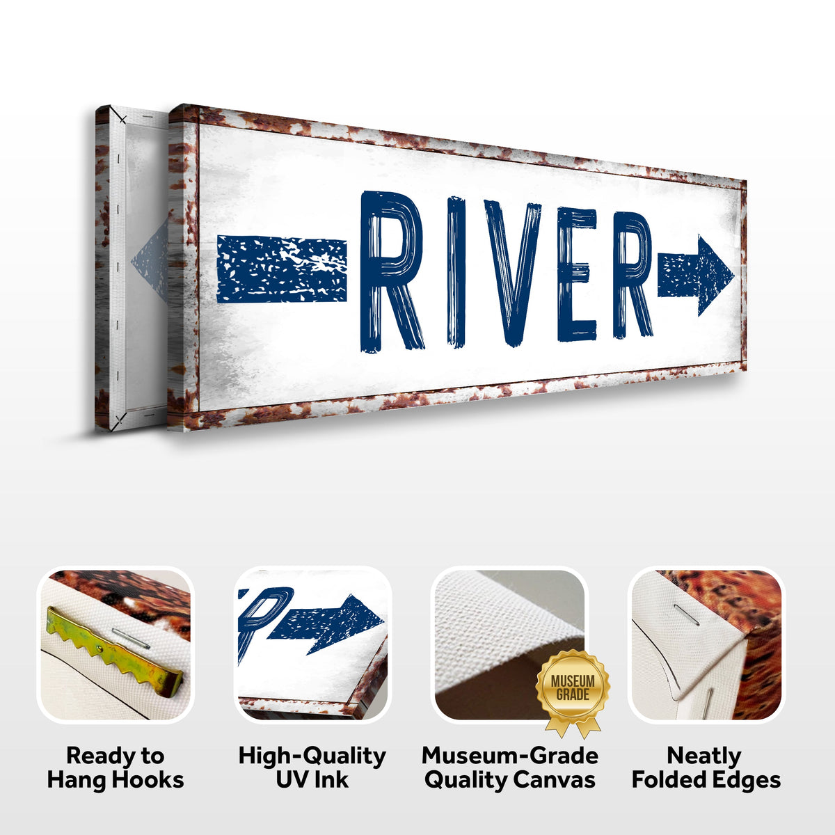 River Arrow Sign, photo 3 of 7