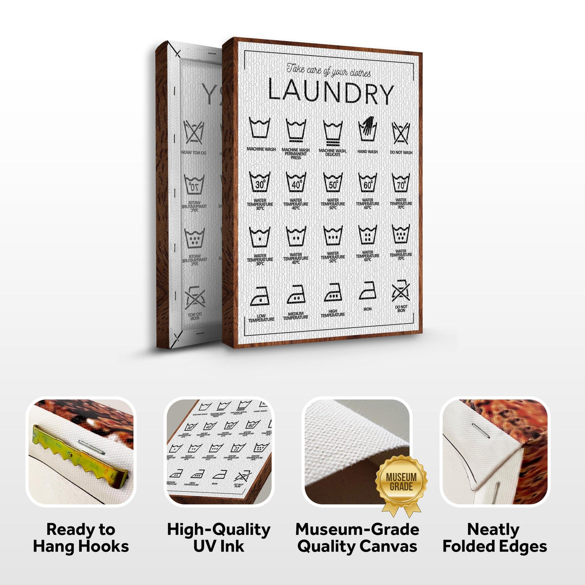 Laundry Symbols Sign II, photo 3 of 6