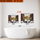 Upgrade Your 16x24 Inches 'Have A Seat Sweet Cheeks Bathroom' Canvas To 36x24 Inches by Tailored Canvases