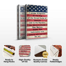 America Pledge Allegiance Sign by Tailored Canvases