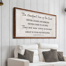 The Steadfast Love Of The Lord Lamentations 3:22-23 Faith Sign
