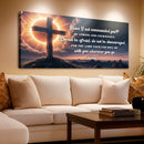 Joshua 1:9 - God Is With You Wherever You Go Faith Sign II