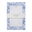 Blue Delft Notepad by Sweet Water Decor