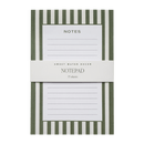Striped Notepad by Sweet Water Decor