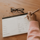 Self Care Notepad by Sweet Water Decor