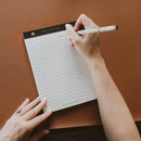 Gold Rivet Basic Notepad by Sweet Water Decor