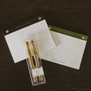 Small Gold Rivet Basic Notepad by Sweet Water Decor