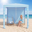 6.6 x 6.6 Feet Foldable and Easy-Setup Beach Canopy With Carry Bag