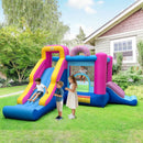 Inflatable Bounce House with Slides and Basketball Hoop (without Blower) by LJGDeals