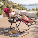 Zero Gravity Recliner Chair with Cup Holder and Pillow