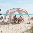 Large Beach Tent for 12-15 People with Removable Sidewalls