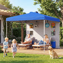 10 x 10 FT Pop up Canopy Tent with Sidewall 6 Pockets Instant Setup Commercial Gazebo