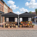 10x10 Pop Up Canopy Tent with Sidewalls & Adjustable Height