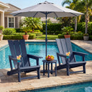 Adirondack Chairs Set of 2 with Cup Holders