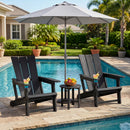 Adirondack Chairs Set of 2 with Cup Holders