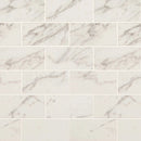 MSI Carrara Porcelain Mosaic Wall and Floor Tile 2"x4" - Pietra Collection