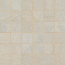 MSI Quartz White Porcelain Mosaic Wall and Floor Tile - Legions Collection