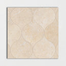 Jerusalem Light Honed Winter Leaf Limestone Waterjet Mosaics
