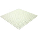 Cotton White 12x12 Glossy Uniform Square Glass Mosaic Tile (20 pack, 18.69 sq ft/case)