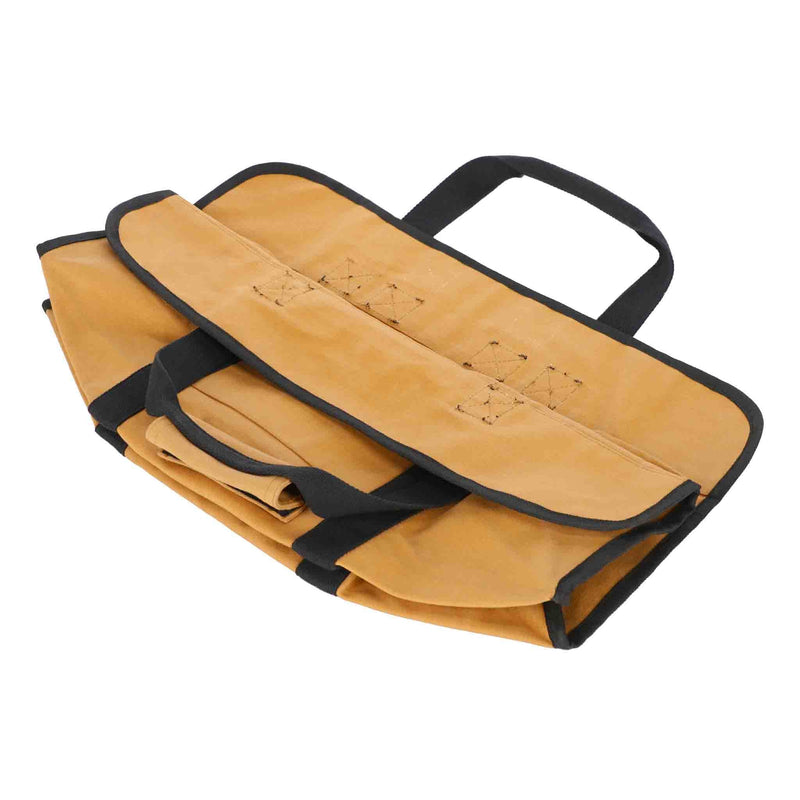 Tote Shape Canvas Firewood Log Carriers