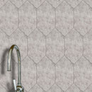 Silver Mystique Honed Large Hexagon Marble Tile