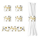 Ornate Garden Pesach Napkin Rings by Feldart