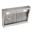 30“ Range Hood Insert, Ultra Quiet Stainless Steel 6" Ducted with 600 CFM Powerful Suction-NX-19IL-30
