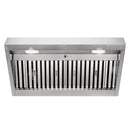 36" Range Hood Insert, Ultra Quiet Stainless Steel 6" Ducted with 600 CFM Powerful Suction-NX-19IL-36