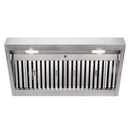 36" Range Hood Insert, Ultra Quiet Stainless Steel 6" Ducted with 600 CFM Powerful Suction-NX-19IL-36