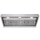 48" Range Hood Insert, Ultra Quiet Stainless Steel 8" Ducted with 1200 CFM Powerful Suction-NX-19IL-48