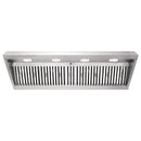 60" Range Hood Insert, Ultra Quiet Stainless Steel 8" Ducted with 1200 CFM Powerful Suction-NX-19IL-60