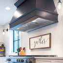 36“ Range Hood Insert, 600 CFM Built-in Stainless Steel Kitchen Hood with LED Lights - NX-HOOD-36