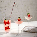 Hepburn Mixing Glass with Metal Stirrer by NUDE USA