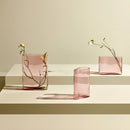 Mist Vase Short Dusty Rose