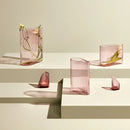 Mist Vase Short Dusty Rose