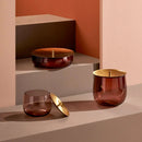 Beret Storage Box Small with Brass Lid by NUDE USA