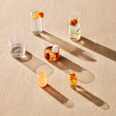 Finesse Grid Set of 4 Whisky DOF Glasses by NUDE USA