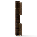 Narrow Bathroom Storage Cabinet with Shelves & Paper Holder by LJGDeals