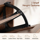 Narrow Shoe Cabinet with Flip Drawers and Adjustable Shelves by LJGDeals